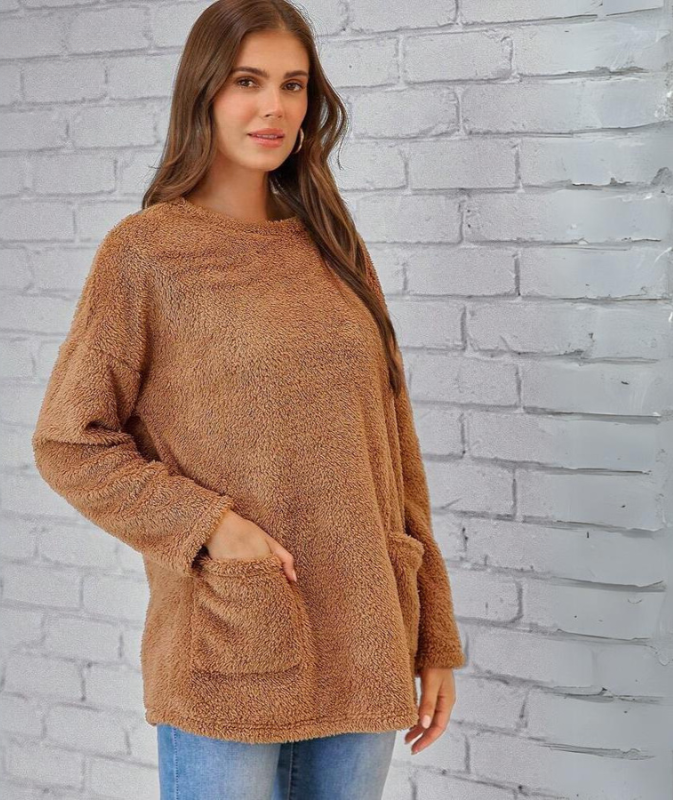 Gretchenal - Eleganter Langstrickpullover für Frauen